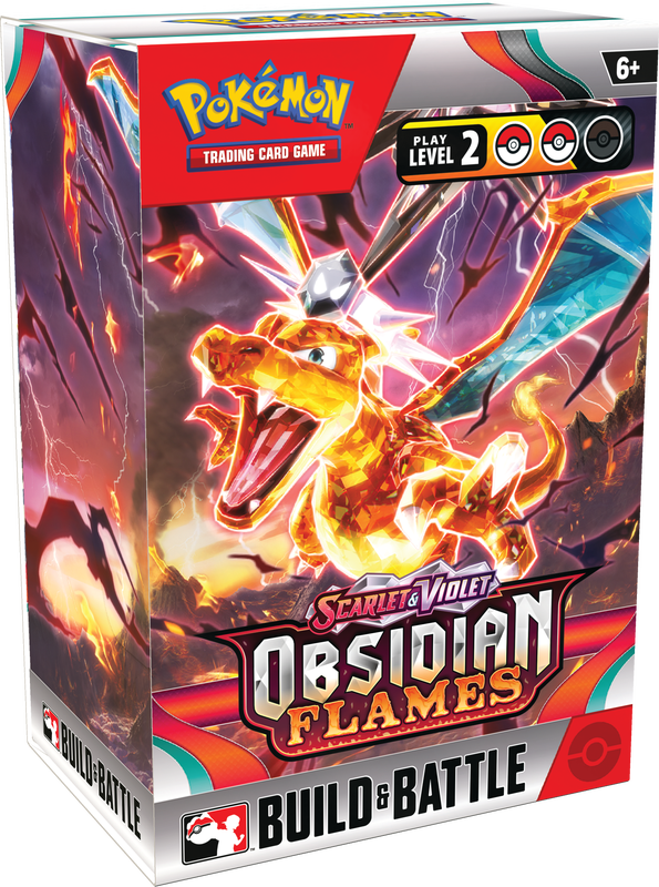 POKEMON SV3 OBSIDIAN FLAMES BUILD & BATTLE BOX (10/6)(820650863967)(820650863967)