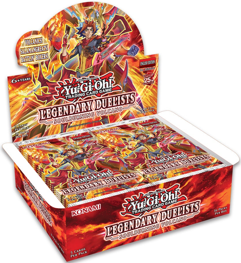 YGO LEGENDARY DUELISTS SOULBURNING VOLCANO BST (12(083717862444)(083717862444)