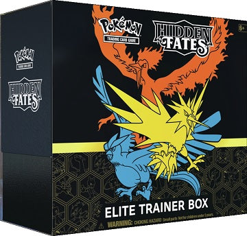 POKEMON HIDDEN FATES ELITE TRAINER BOX (10)(820650804731)(820650804731)