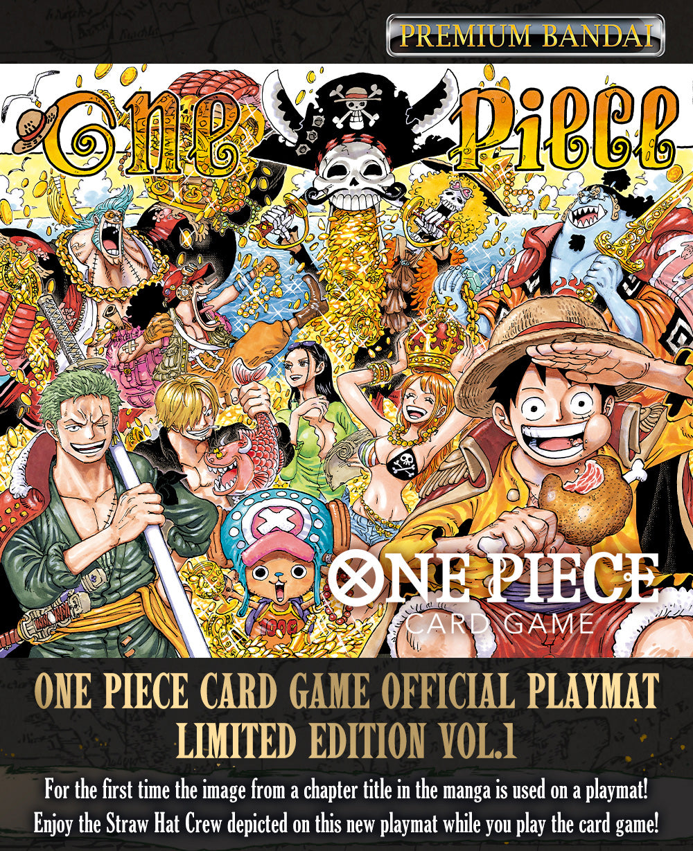 ONE PIECE CG PLAYMAT LIMITED EDITION VOL 1 (20)(810059786899)(810059786899)