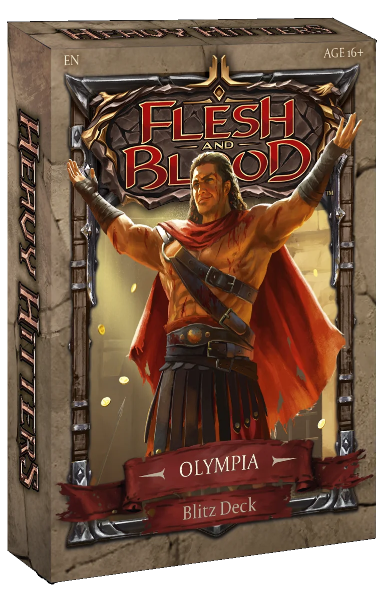 FLESH AND BLOOD HEAVY HITTERS BLITZ DECKS (6/4)(09421037051383)(09421037051383)