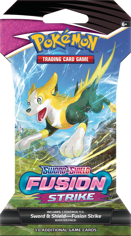 SLEEVED POKEMON SWSH8 FUSION STRIKE PACK(820650809170)(820650809170)