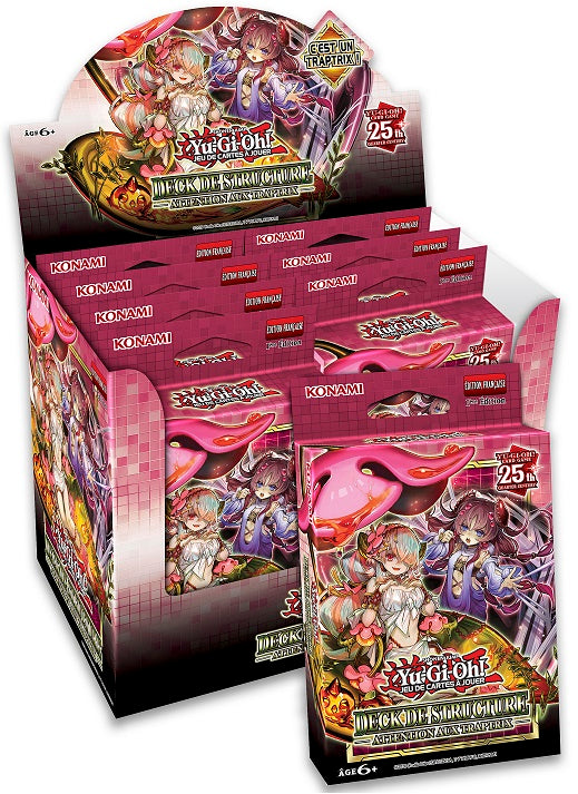 YGO FRENCH STRUCTURE DECK FEATURING TRAPTRIX (8/12(4012927161326)(4012927161326)