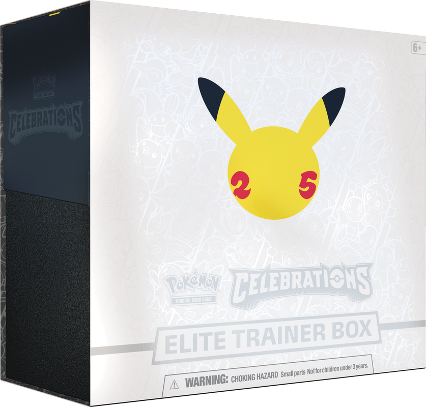 POKEMON CELEBRATIONS ELITE TRAINER BOX (10)(820650809439)(820650809439)