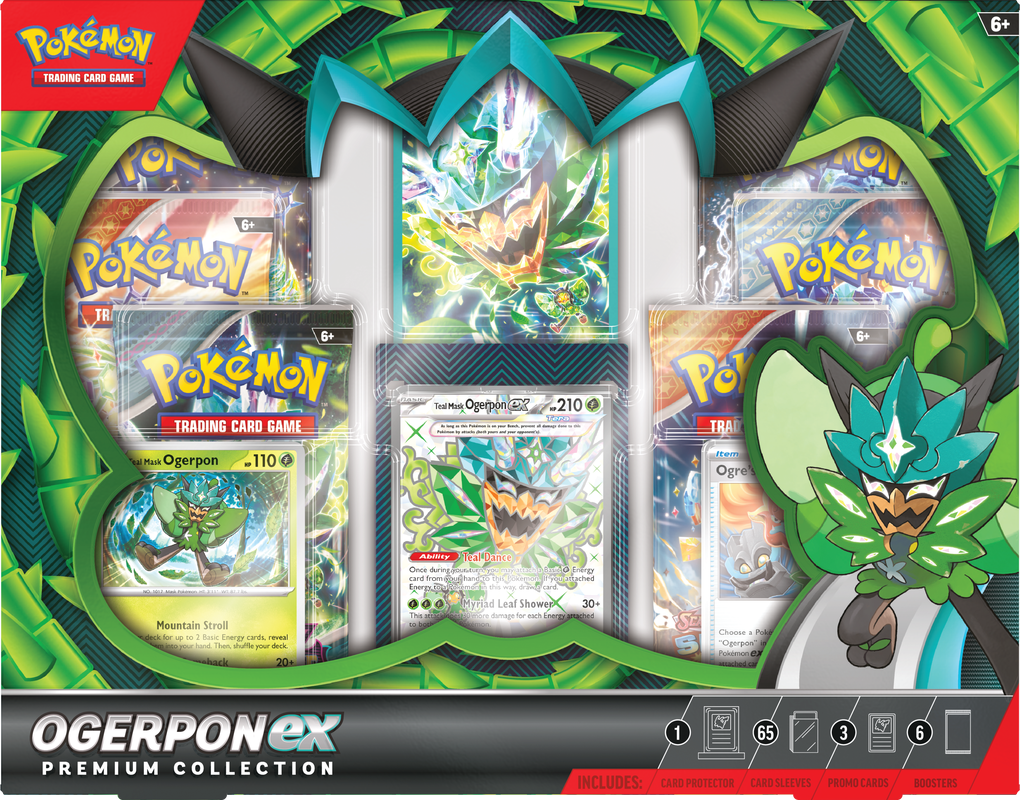 POKEMON OGERPON EX PREMIUM COLLECTION (6)(820650413193)(820650413193)