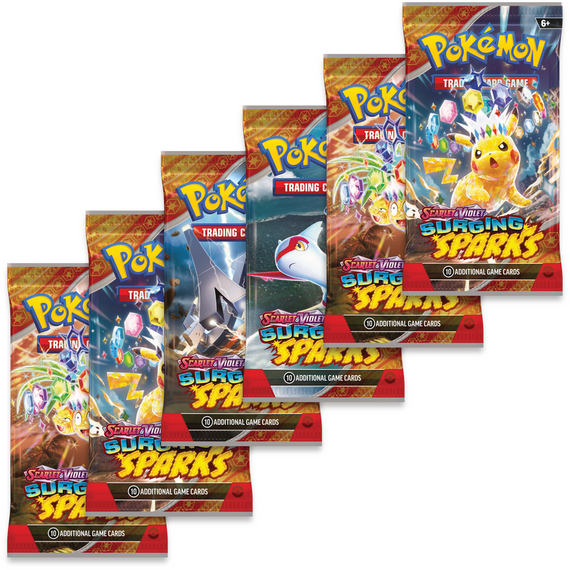 POKEMON SV8 SURGING SPARKS BOOSTER BUNDLE (20)(820650859915)(820650859915)