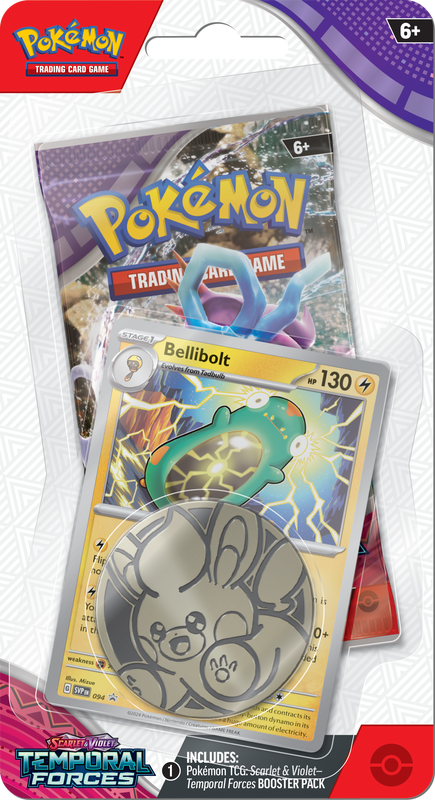 POKEMON SV5 TEMPORAL FORCES CHECKLANE BLISTER (288)(85649)(85649)