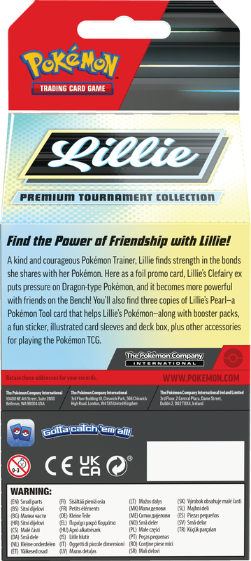 POKEMON LILLIE PREMIUM TOURNAMENT COLLECTION (24)(196214109018)(196214109018)