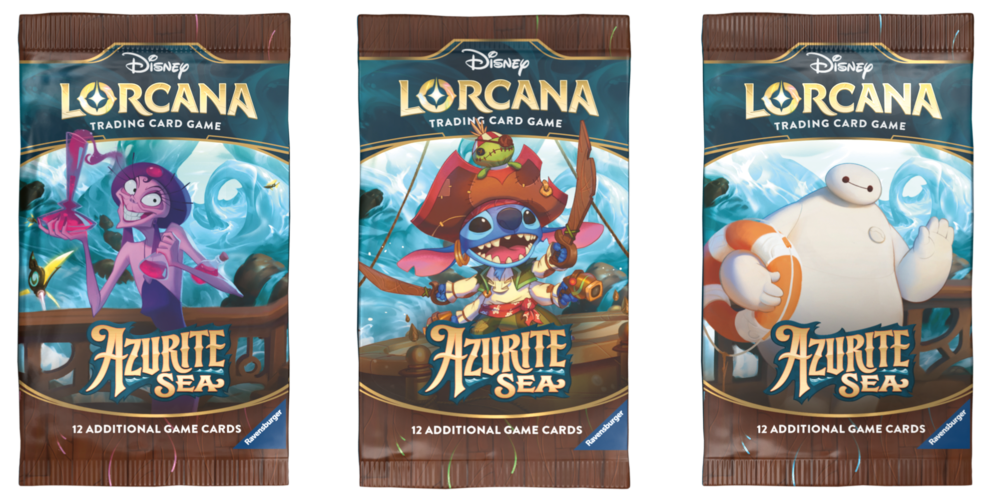 DISNEY LORCANA AZURITE SEA BOOSTER (12/24/4)(4050368984661)(4050368984661)