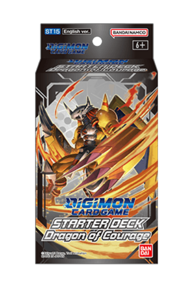 DIGIMON STARTER DECK DRAGON OF COURAGE (8/6)(810059781856)(810059781856)