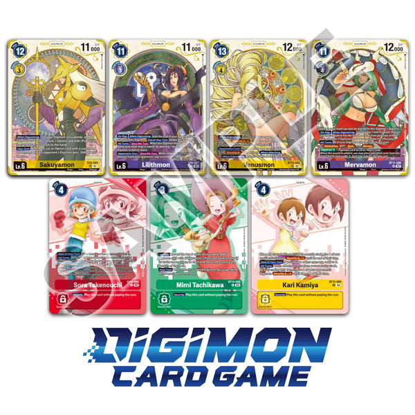 DIGIMON CG PREMIUM HEROINES SET (10)(4570118259301)(4570118259301)