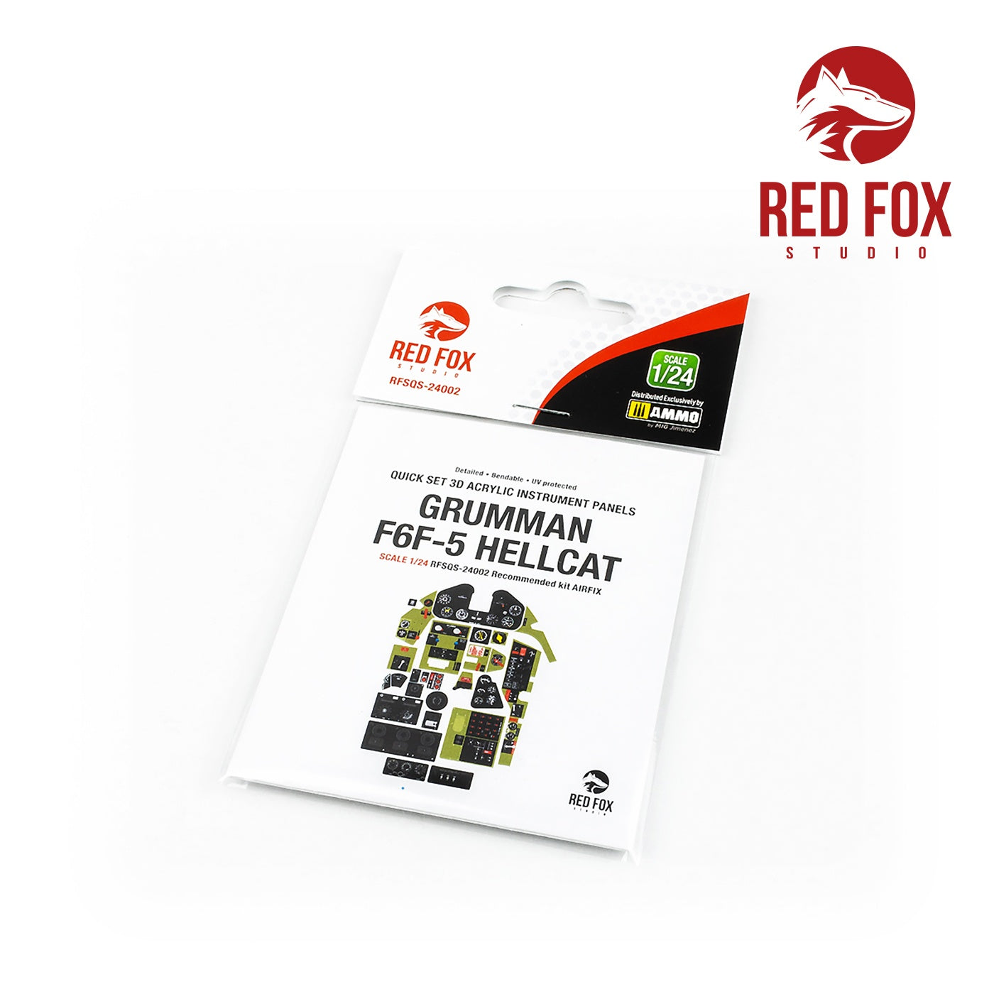 Red Fox Studio 1/24 Grumman F6F-5 Hellcat (for Airfix kit)