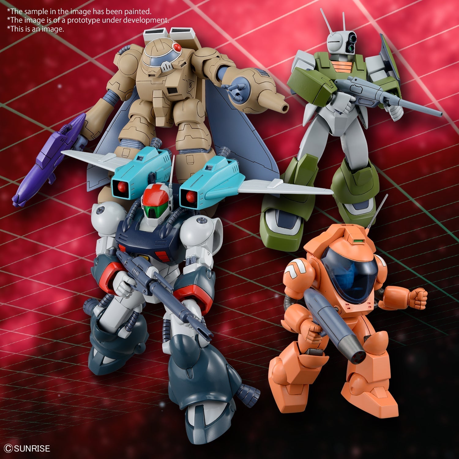 BANDAI Hobby ROUND VERNIAN VIFAM SET 1