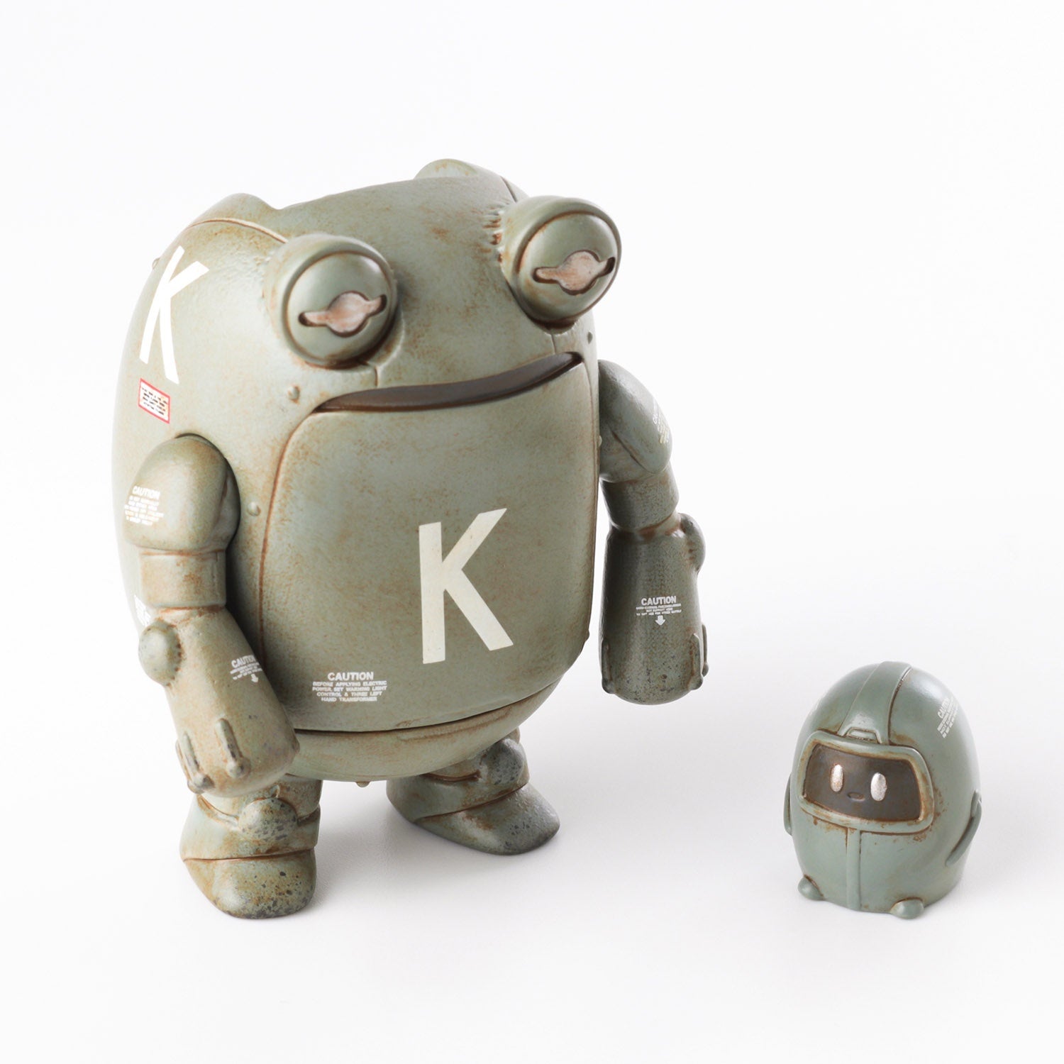 Sentinel Kerounen Fukasu Grey Vinyl Figure