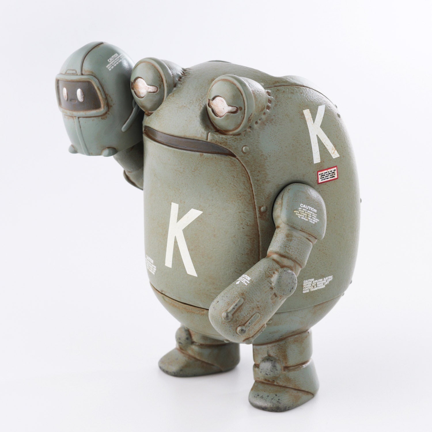 Sentinel Kerounen Fukasu Grey Vinyl Figure