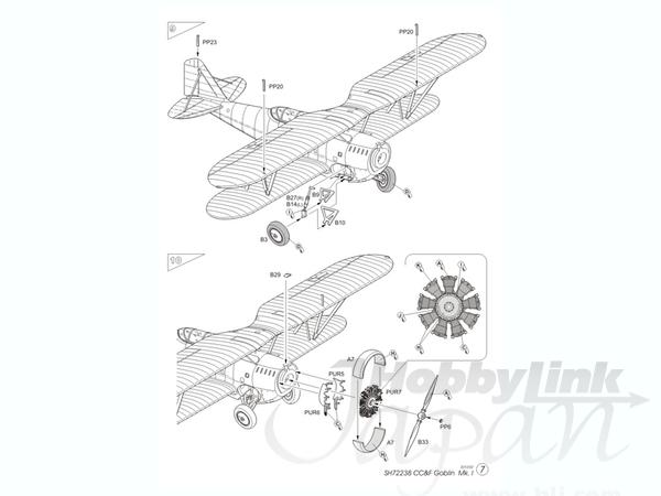 Special Hobby 1/72 CCF Goblin Mk.l