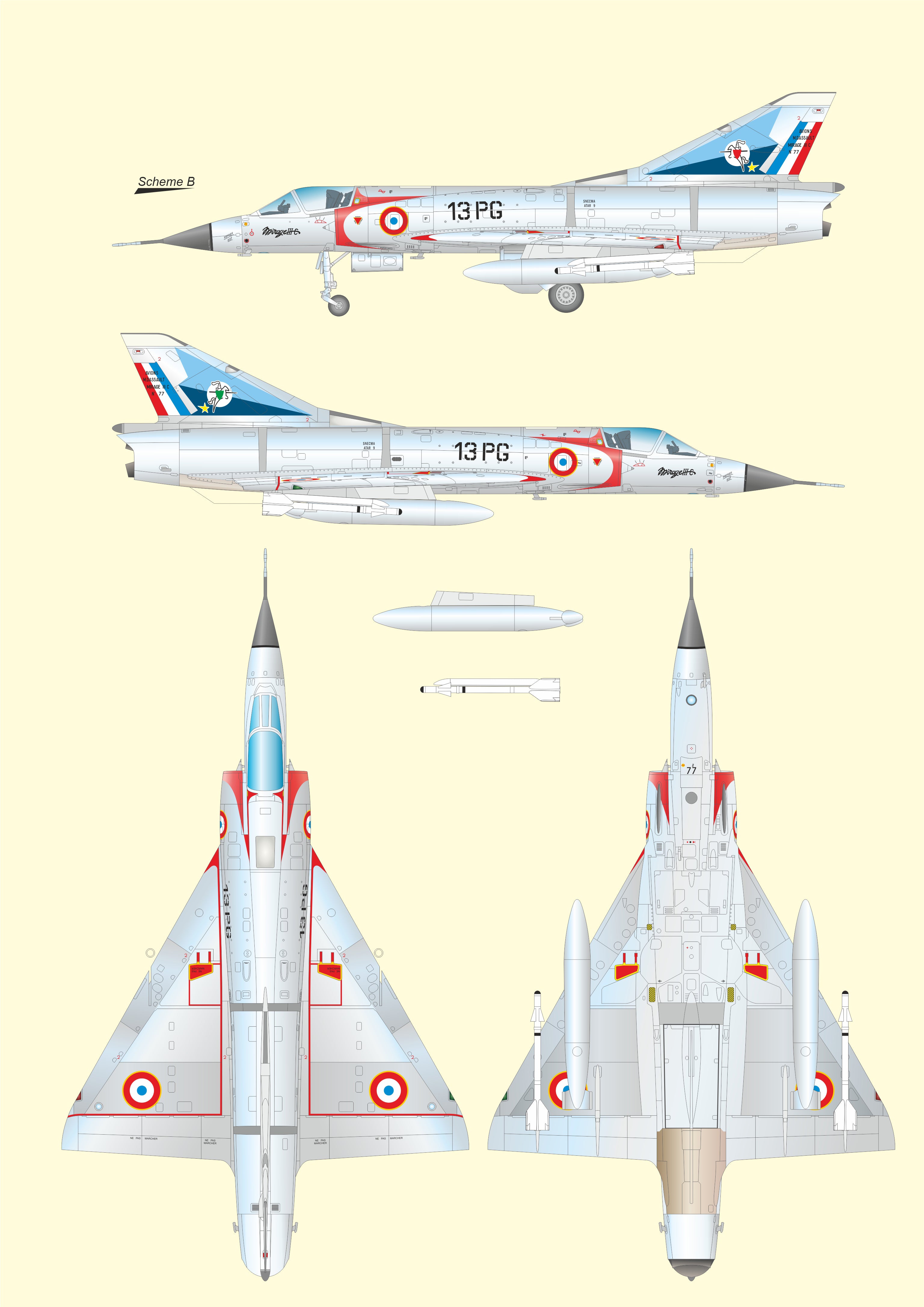 Special Hobby 1/72 Mirage IIIC ‘Armée de l'Air’