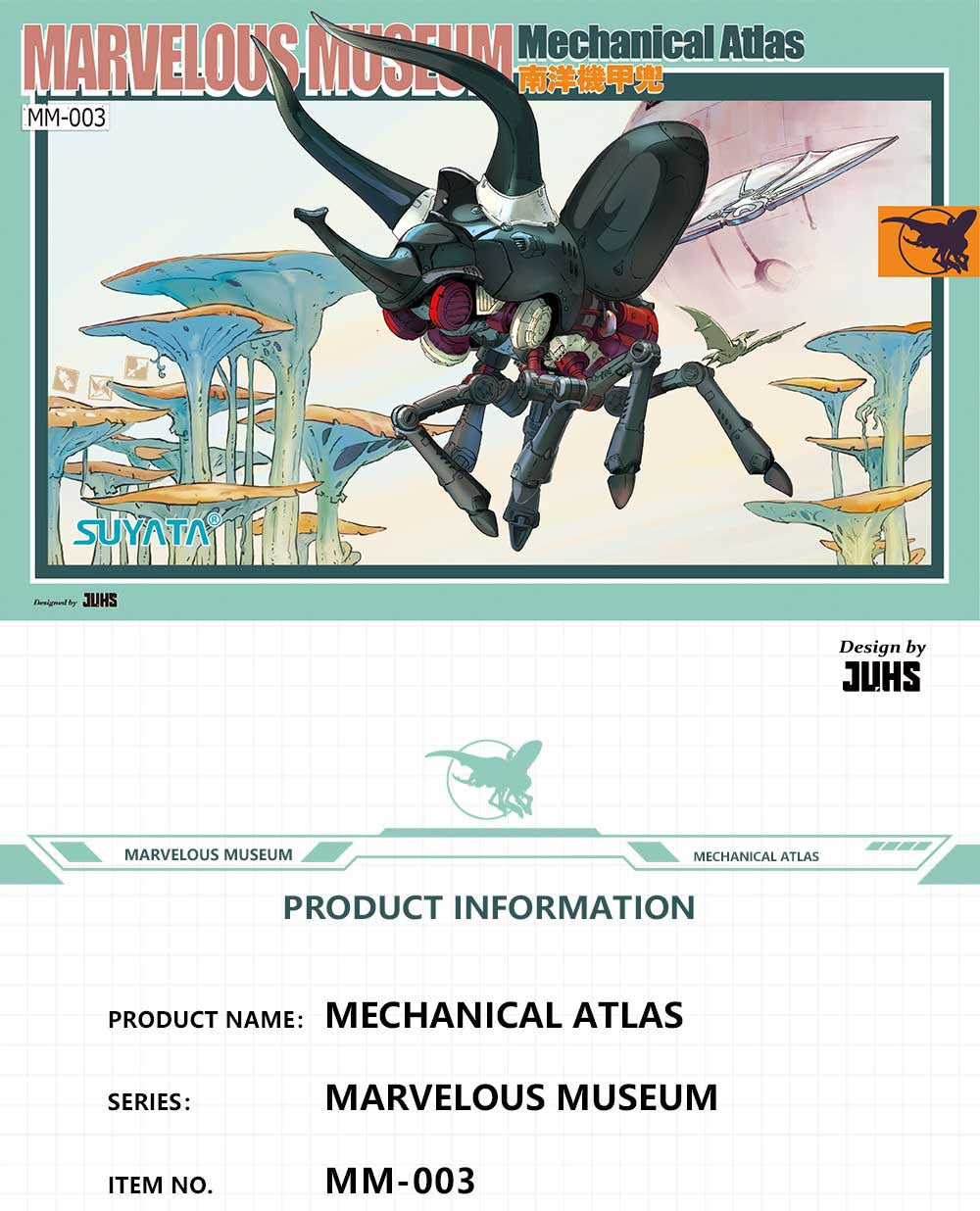 Suyata Marvelous Museum Mechanical Atlas