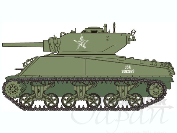 Asuka 1/35 M4A3E2 Sherman Jumbo