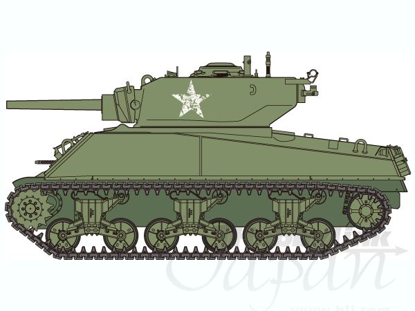 Asuka 1/35 M4A3E2 Sherman Jumbo