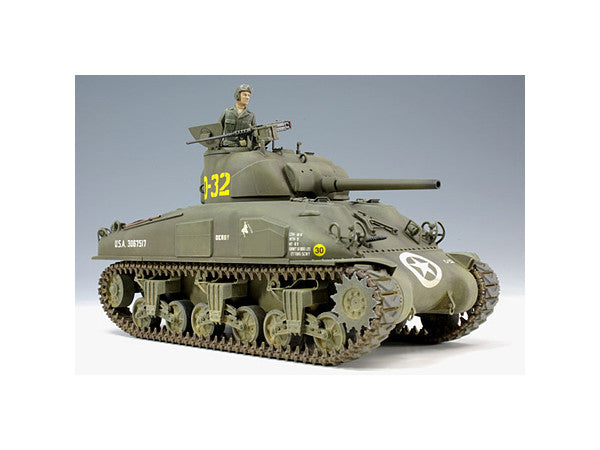 Asuka 1/35 U.S. Medium Tank M4A1 Sherman (Late Production w/ Hedgerow Cutter)