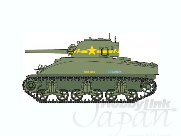 Asuka 1/35 M4A1 Sherman Direct Vision Type WWII US Medium Tank