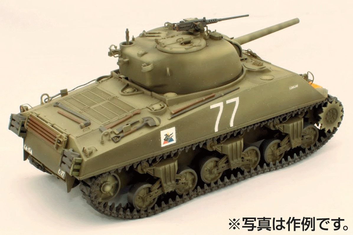 Asuka 1/35 U.S. Medium Tank M4A3 Sherman 75mm Late 'Cougar'