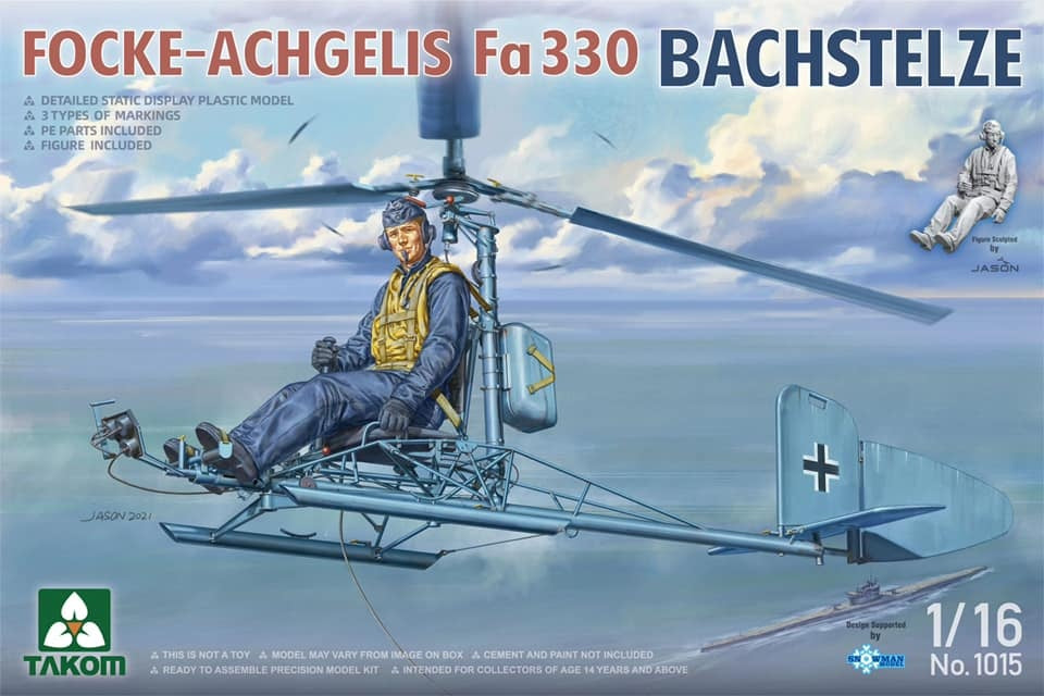 Takom 1/16 Focke-Achgelis FA 330 Bachstelze