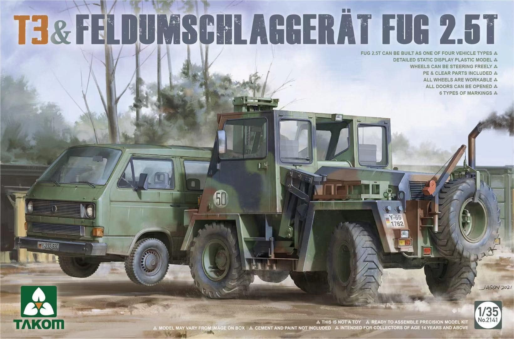 Takom 1/35 T3+ Feldumschlaggerat FUG 2.5T