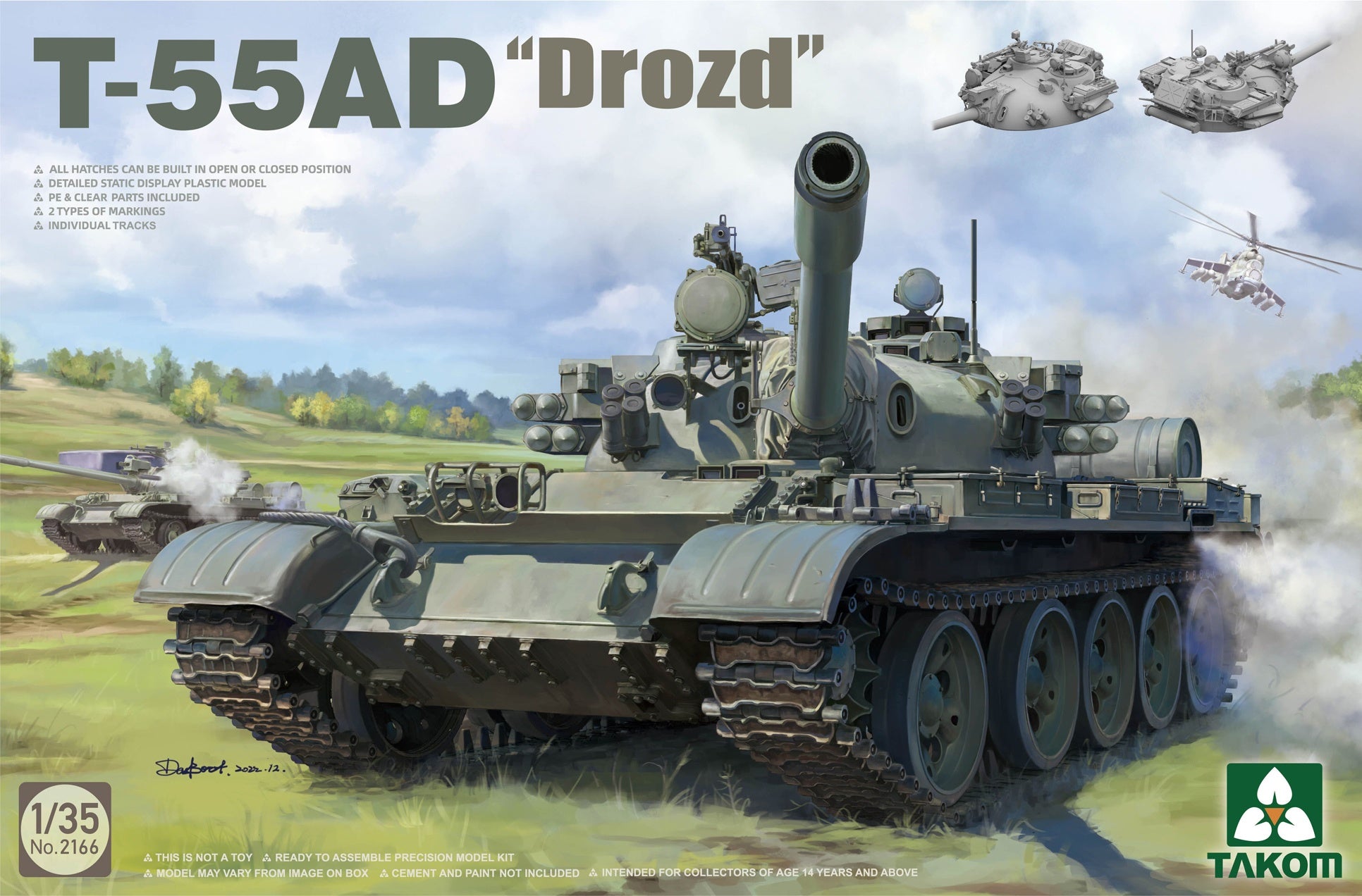 Takom 1/35 T-55AD "Drozd"