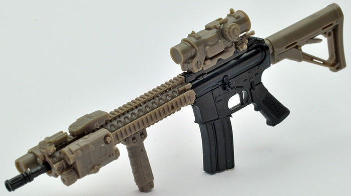 TomyTec Little Armory 1/12 LA037 M4A1 SOPMOD Block 2 Type Rifle