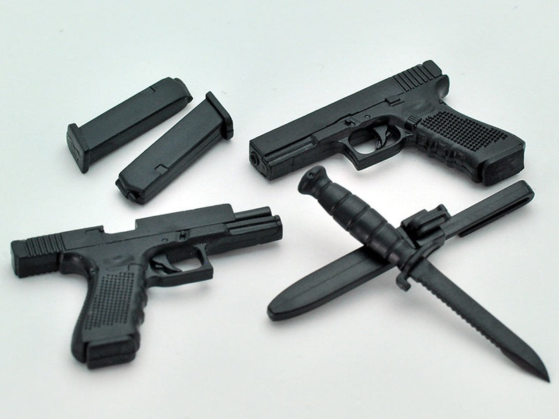 TomyTec Little Armory 1/12 LA028 Glock 17.18C Type Firearm