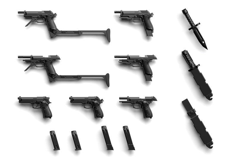 TomyTec Little Armory 1/12 LA049 M9 & M93R Type Weapons