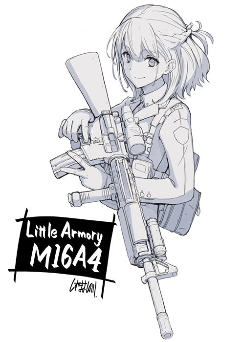 TomyTec Little Armory 1/12 LA056 M16A4 Rifle