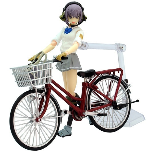 TomyTec Little Armory 1/12 LM006 Commuting Bicycle Defense School Silver