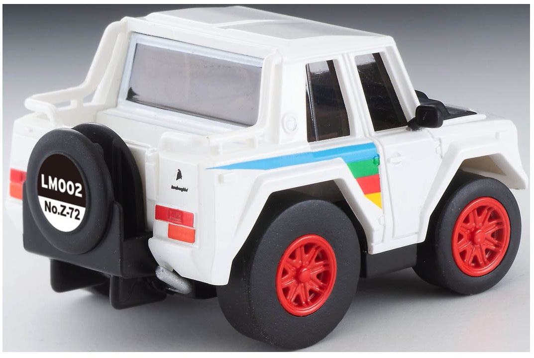 TomyTec Choro Q zero Z-72c Lamborghini LM002 Rally Spec White