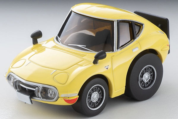 TomyTec Choro Q zero Z76b Toyota 2000GT Yellow