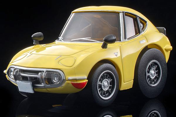 TomyTec Choro Q zero Z76b Toyota 2000GT Yellow