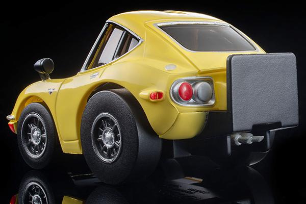 TomyTec Choro Q zero Z76b Toyota 2000GT Yellow