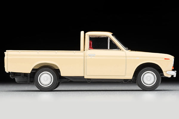 Tomica Limited Vintage 1/64 LV-195D Datsun 1300 Truck Light Brown With Figures