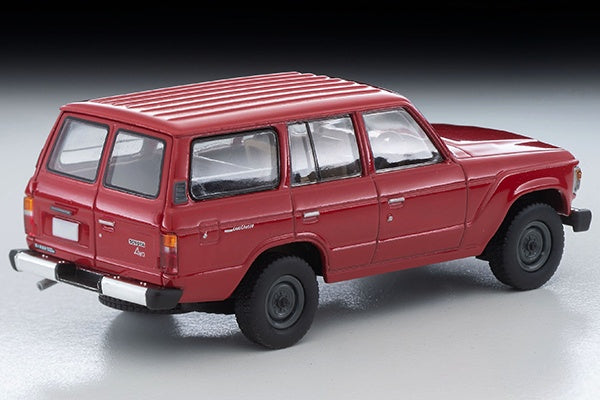 Tomica Limited Vintage 1/64 LV-N279b Toyota Landcruiser 60 Standard Gr. Up Van Spec. Red