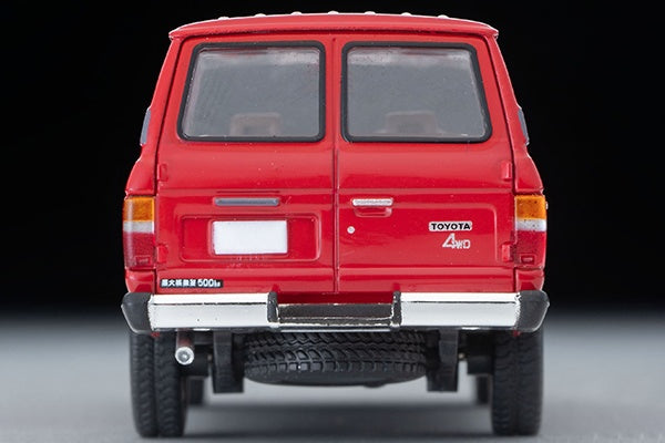 Tomica Limited Vintage 1/64 LV-N279b Toyota Landcruiser 60 Standard Gr. Up Van Spec. Red