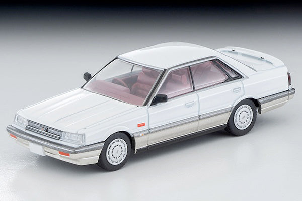 Tomica Limited Vintage 1/64 LV-N282a Nissan Skyline 4Dr HT GT Passage TwinCam 24V White/Beige 1986