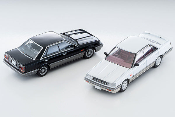 Tomica Limited Vintage 1/64 LV-N282a Nissan Skyline 4Dr HT GT Passage TwinCam 24V White/Beige 1986