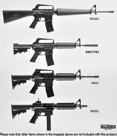 TomyTec Little Armory 1/12 LA080 XM177E2 / M653 Type Assault Rifle