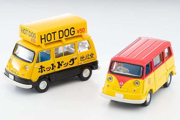 Tomica 1/64 Limited Vintage LV-27c Subaru Sambar Light Van Bridgestone