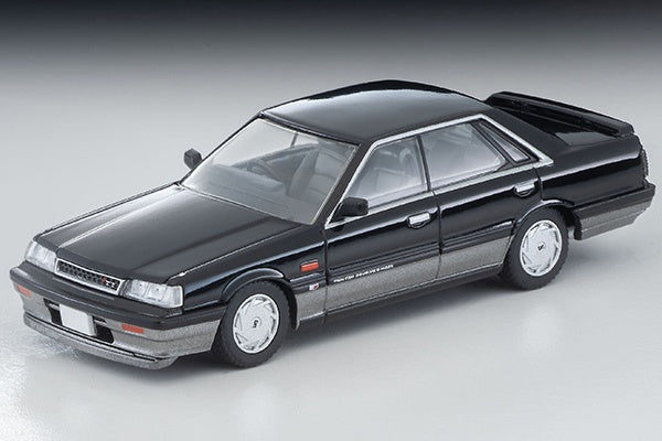 Tomica Limited Vintage 1/64 LV-N301B Skyline 4Door Ht Gts Twin Cam 24V Black/Silver 1987