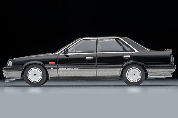 Tomica Limited Vintage 1/64 LV-N301B Skyline 4Door Ht Gts Twin Cam 24V Black/Silver 1987