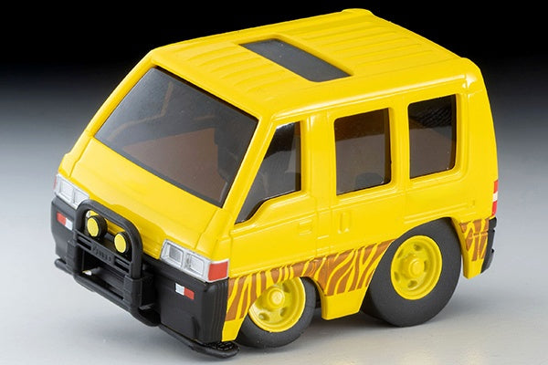 TomyTec QS-08a Mitsubishi Delica Star Wagon 4WD Yellow