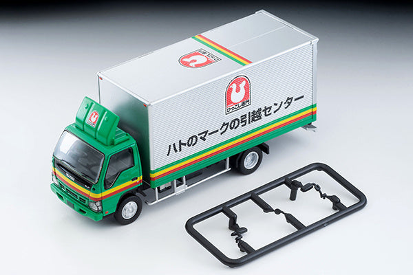 Tomica Limited Vintage 1/64 LV-N285a Isuzu ELF Panel Van Pigeon Mark Moving Center